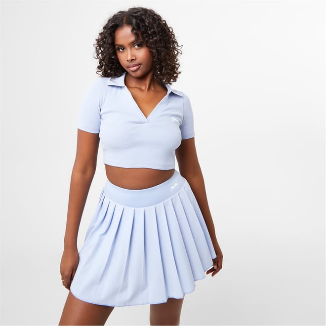Ft. Wolfie Cindy Polo Crop Top