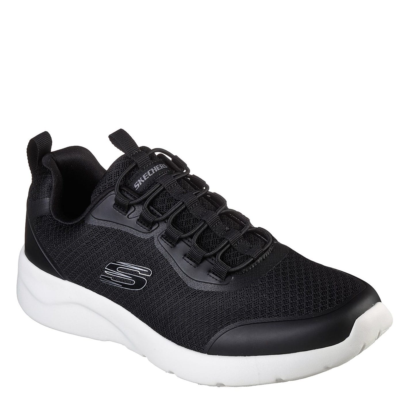 Black Skechers Mens Dynamight 2 Setner Trainers Get The Label