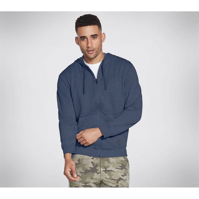 Mens Go Walk Zip Hoodie