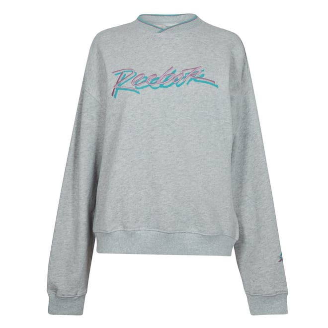 Cropped Hooded Lettering Sweatshirt