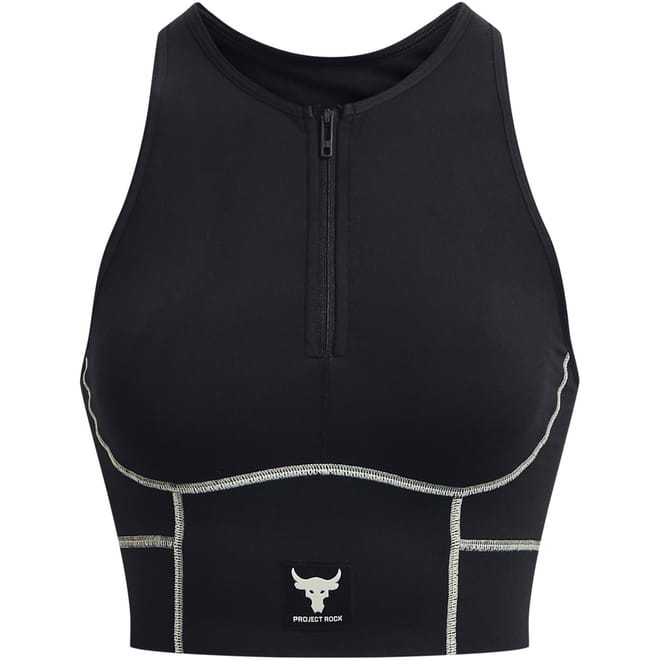Cropped High Neck Slim Fit Tank