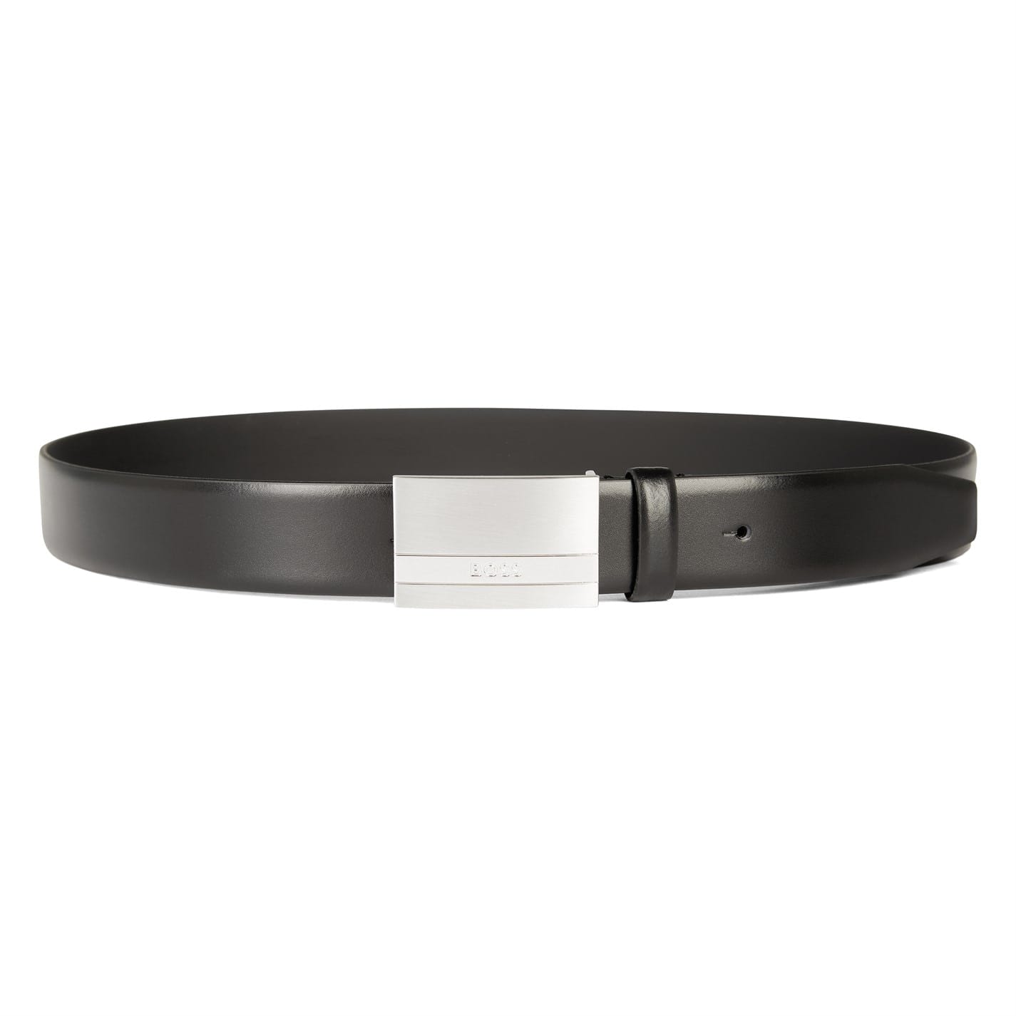 Boss Baxton Belt in Silver