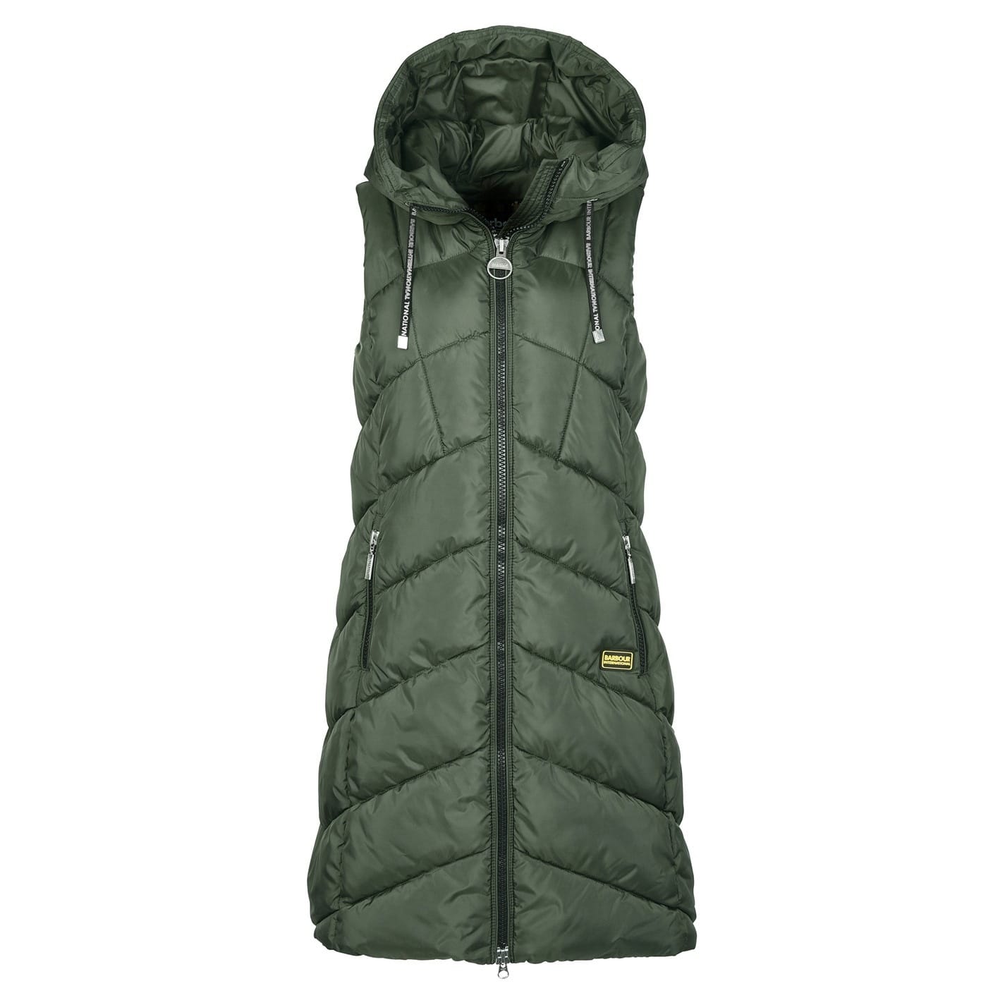 Green Barbour International Gilet Get The Label