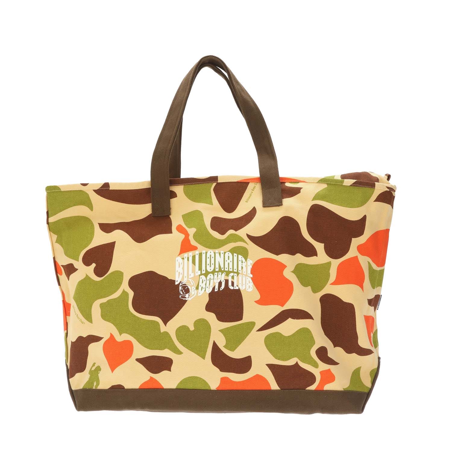 Brown Billionaire Boys Club Mens Camo Tote Bag Get The Label