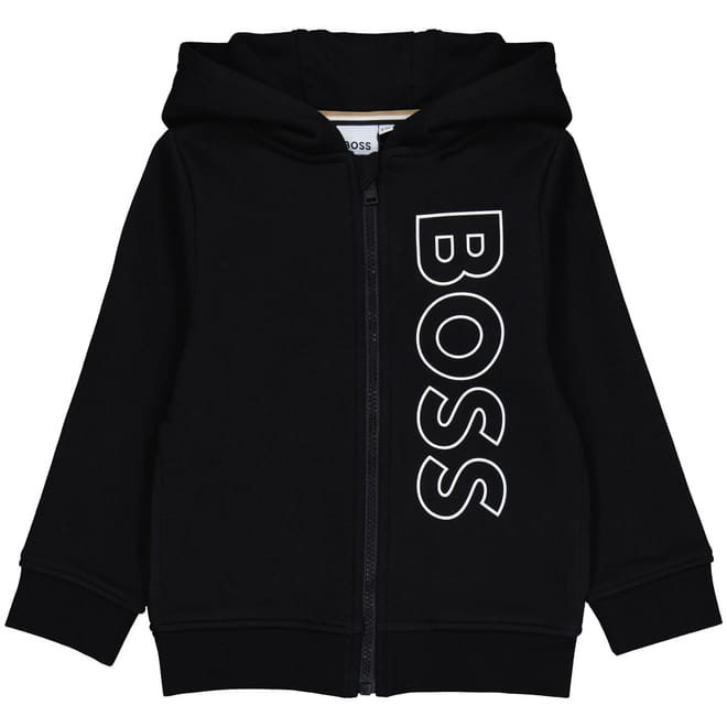 Large Logo Zip Hoodie