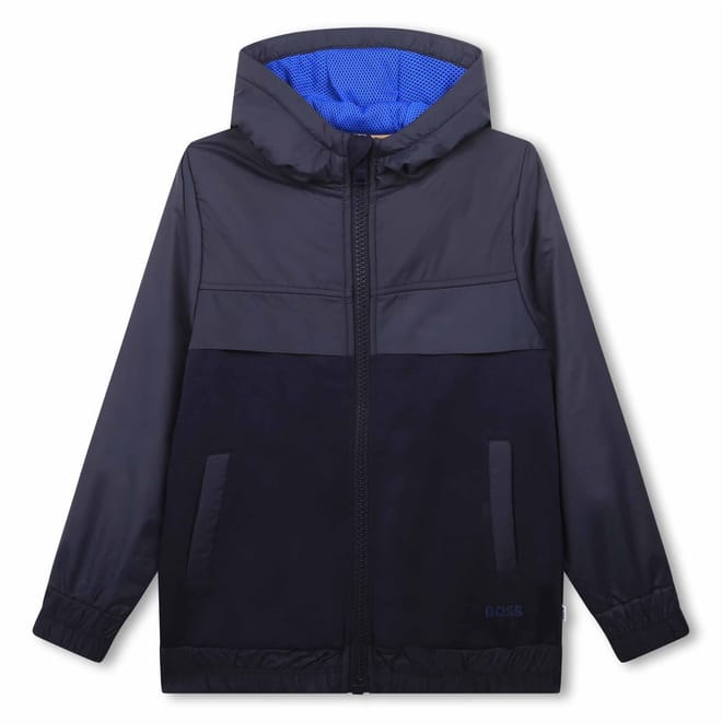 Hooded Windbreaker Regular Fit Jacket