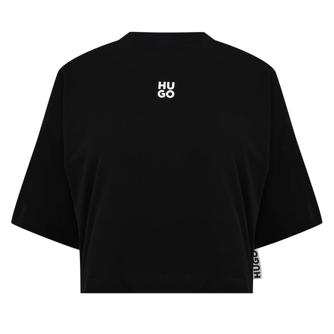 Stack Logo Crop T-Shirt