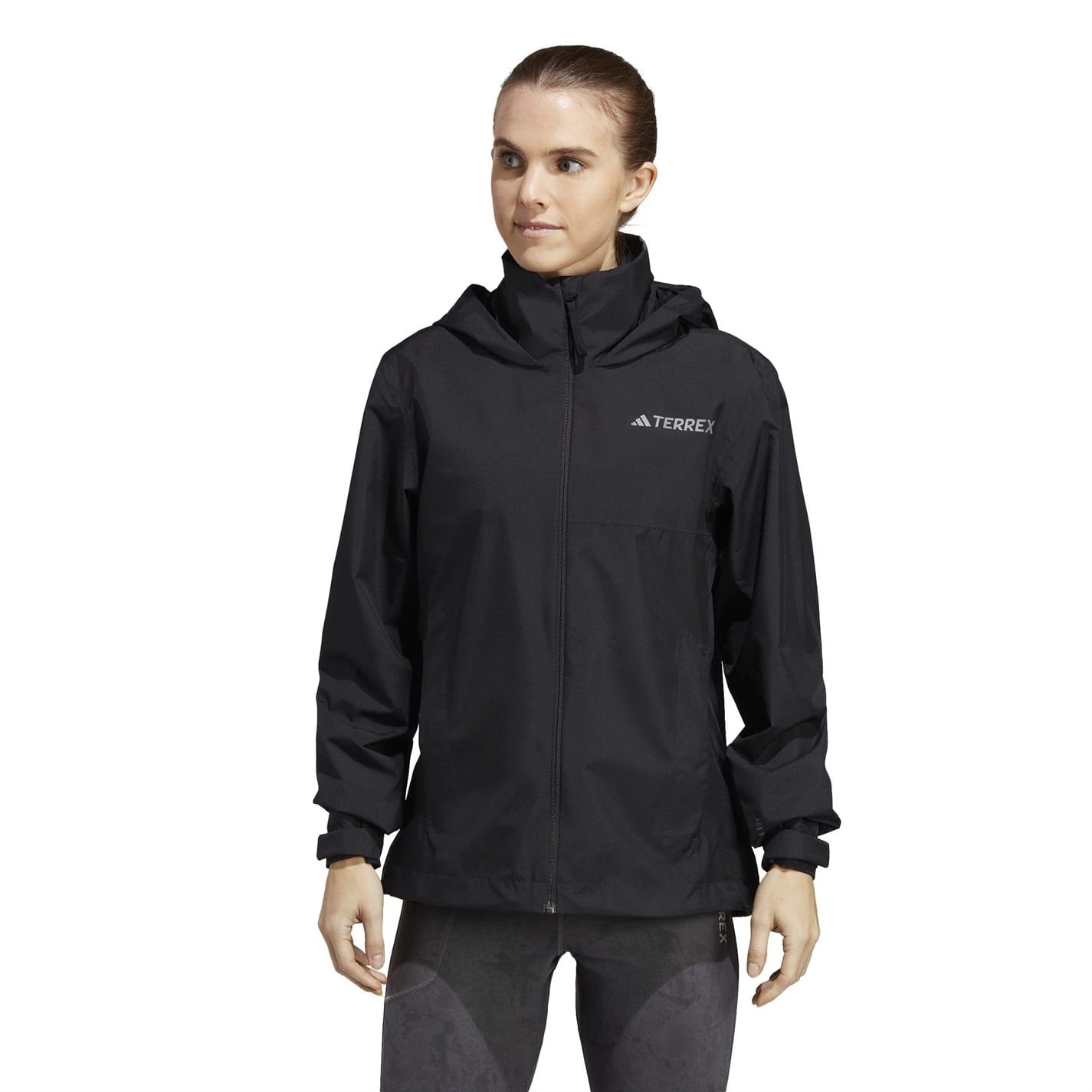 Black adidas Womens Terrex Mt R.rdy Waterproof Jacket Get The Label