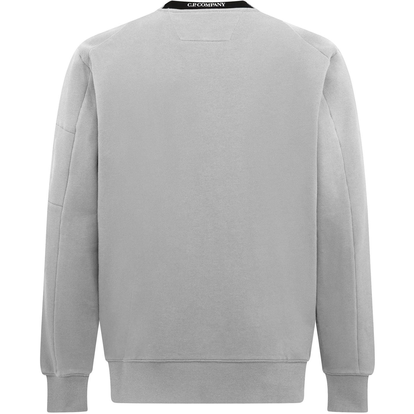 Grey C.P. Company Heavyweight Lens Sweatshirt - Get The Label