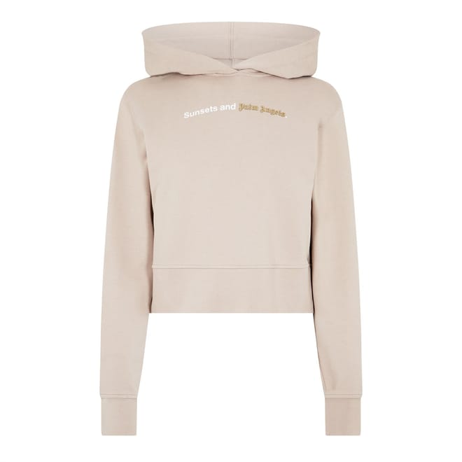 Hooded Relaxed Fit Palm Sunset Sweatshirt