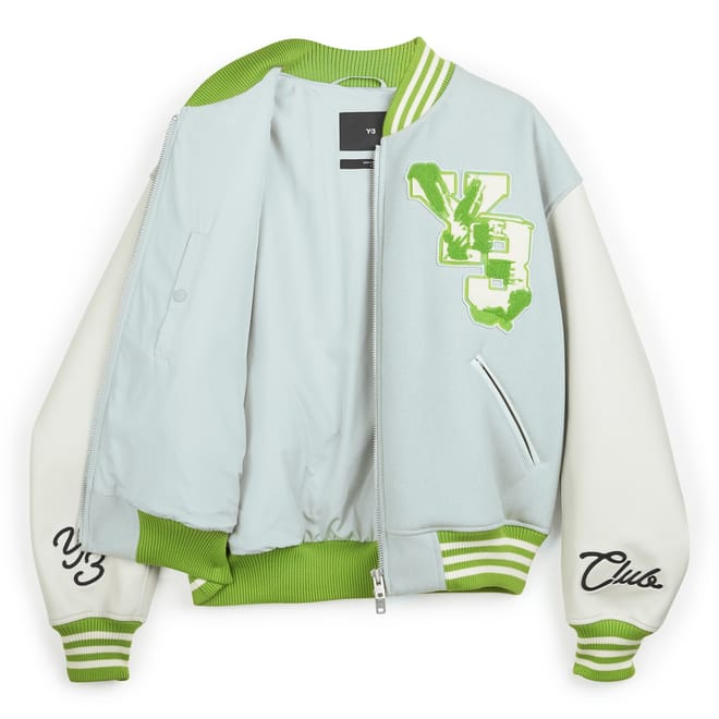 Varsity Bomber Short Relaxed Jacket