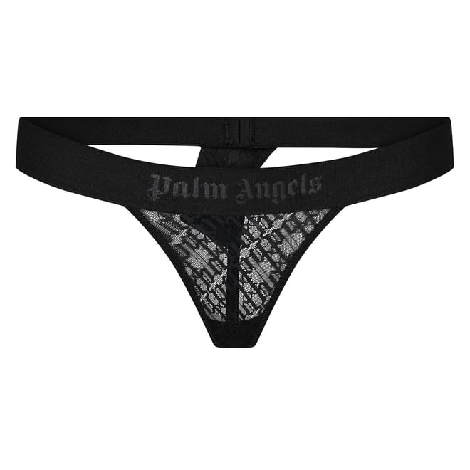 Lace Logo Print Tanga