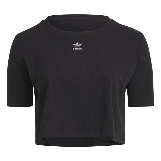 Cropped Crew Neck Regular Fit T-Shirt