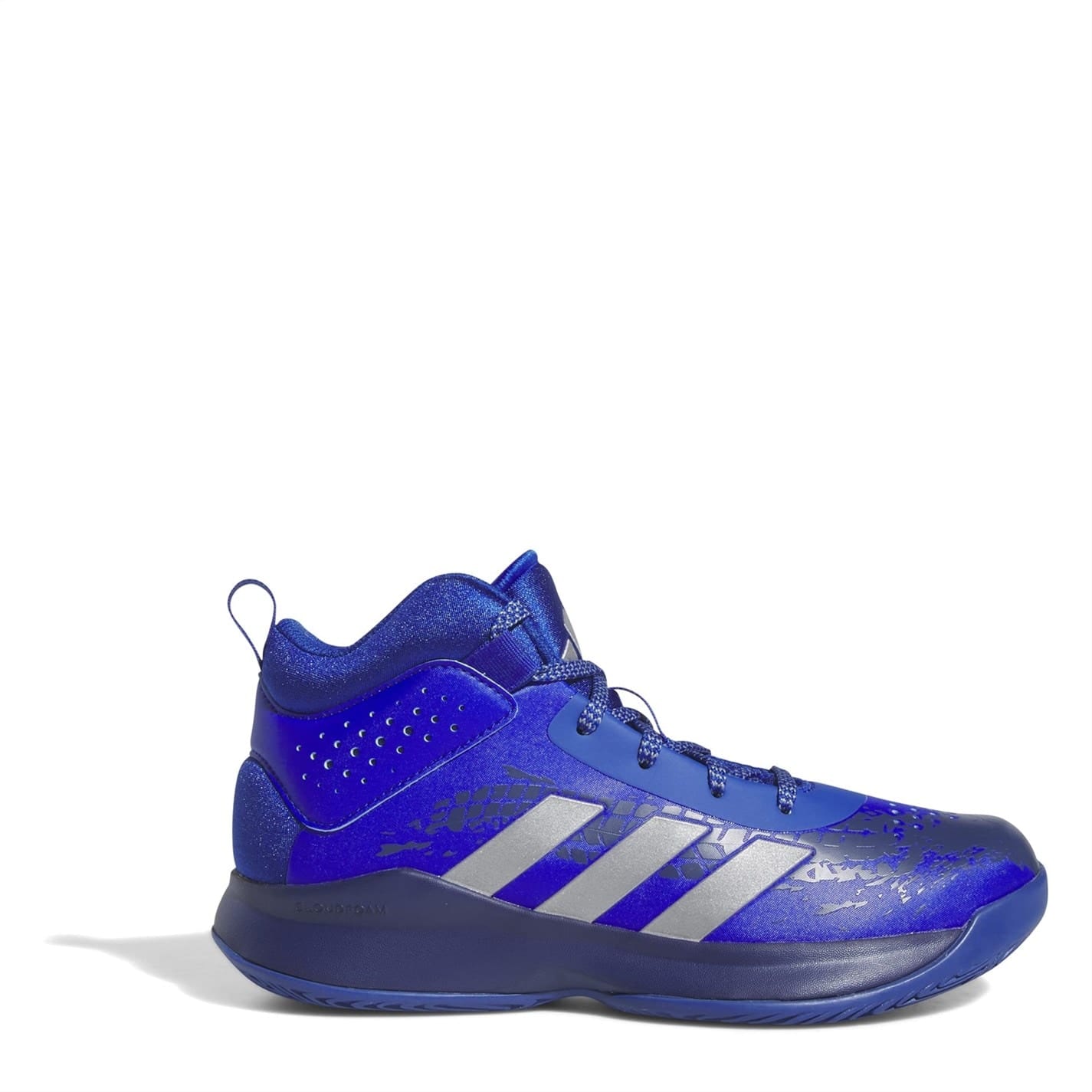 Blue adidas Originals Cross Em Up Hi Top Basketball Sneakers Get The Label