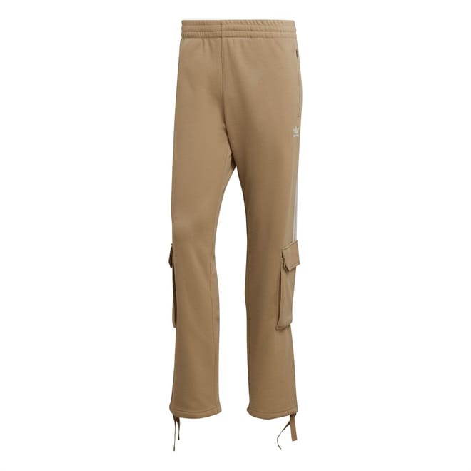 Beige adidas Originals Cargo Casual Pants - Get The Label