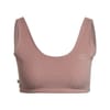 Cropped Scoop Neck Slim Fit Tank