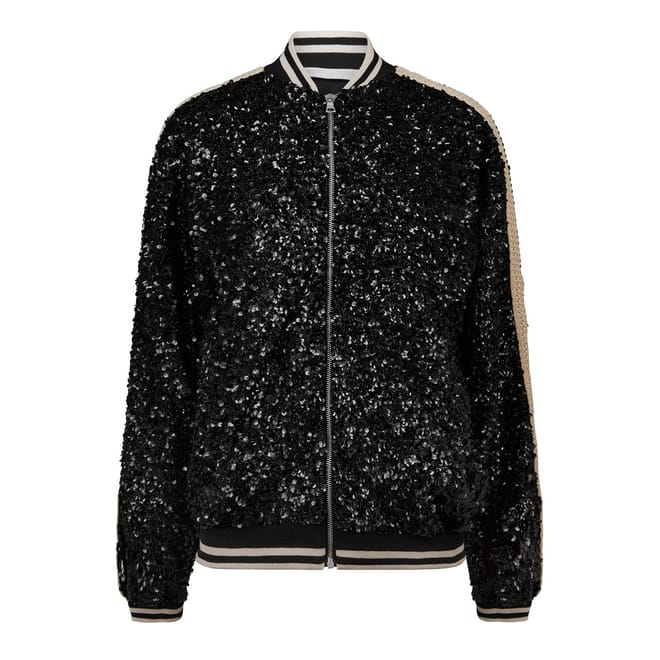 Soiree Sequined Bomber Jacket