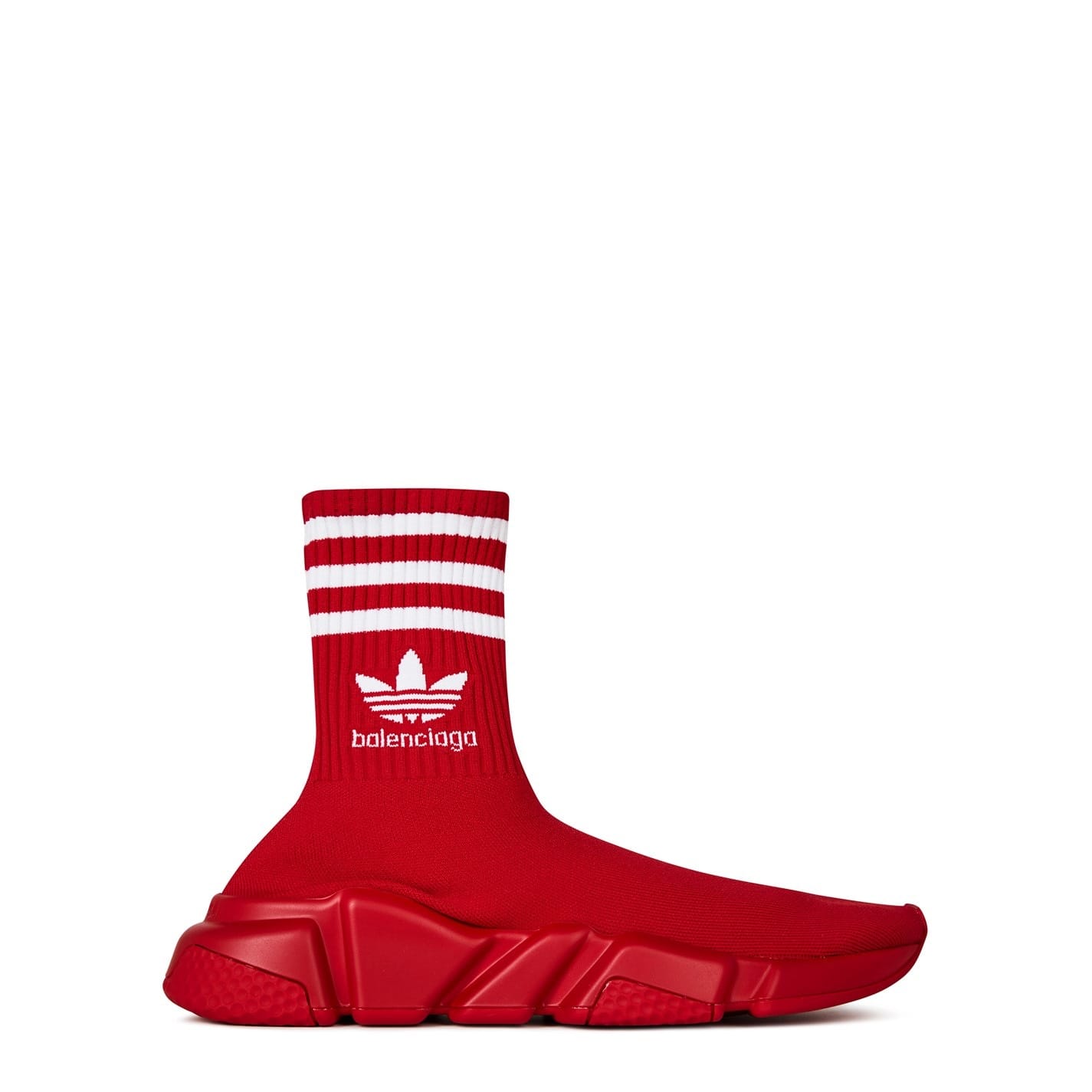 Red Balenciaga X Adidas Speed Trainers - Get The Label
