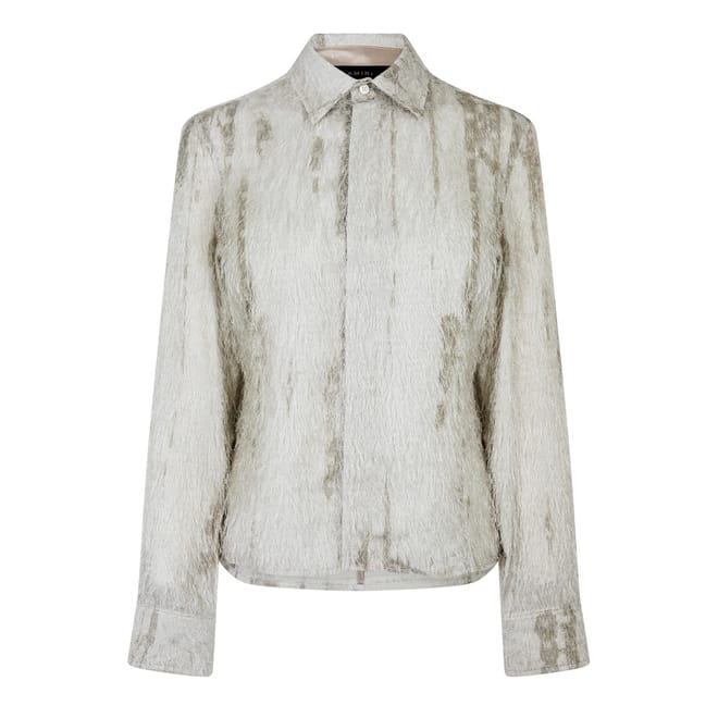 Eyelash Button Down Shirt