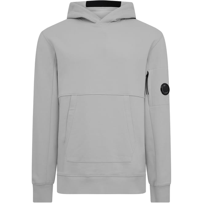 Diagonal Raised Fleece Hoodie