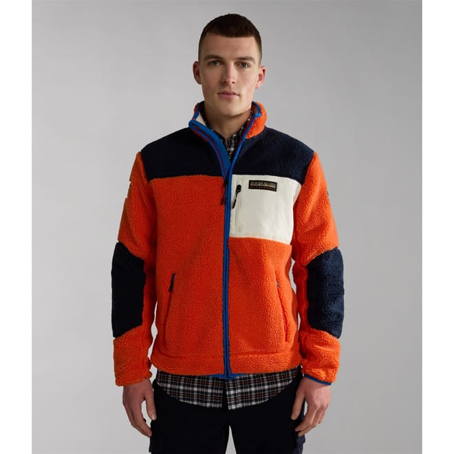 Yupik Mock Neck Sweatshirt Jacket