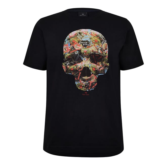 Skull Regular Fit Crew Neck T-Shirt