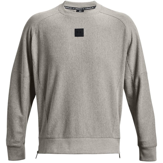 Crew Neck Relaxed Fit Long Sleeve Sweatshirt