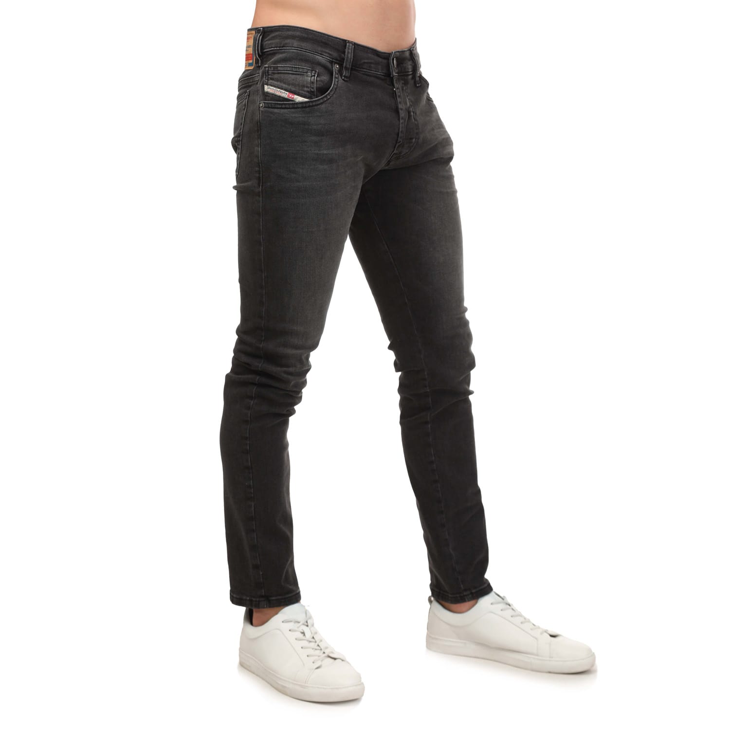 Black Diesel Mens D Yennox Tapered Jeans Get The Label