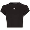 Rib Cropped T-Shirt