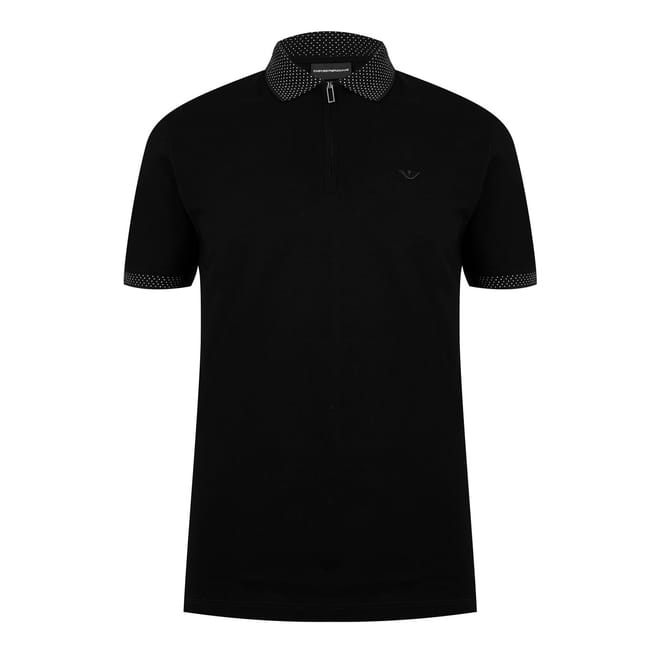 Zipped Polo Shirt