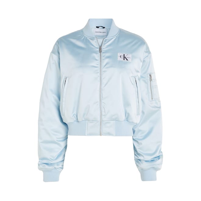Satin Bomber Jacket