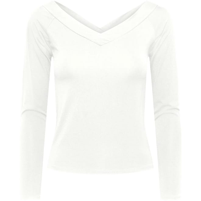 Slim Fit V Neck Long Sleeve T-Shirt
