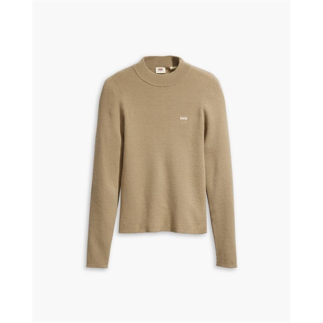 Neck Ribbed Knit