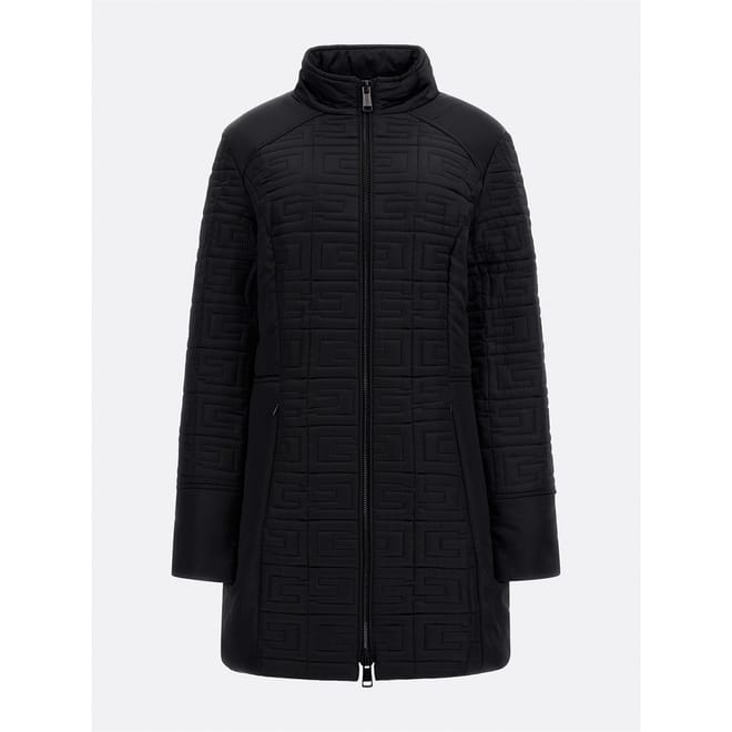 Long Turtleneck Regular Fit Jacket