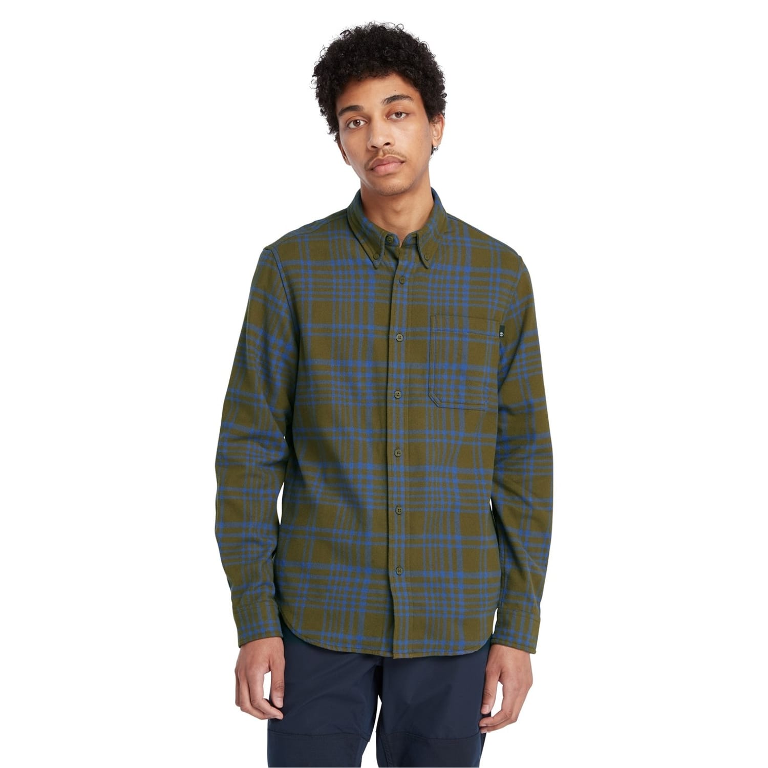 Green Timberland Flnl Chk Shirt - Get The Label