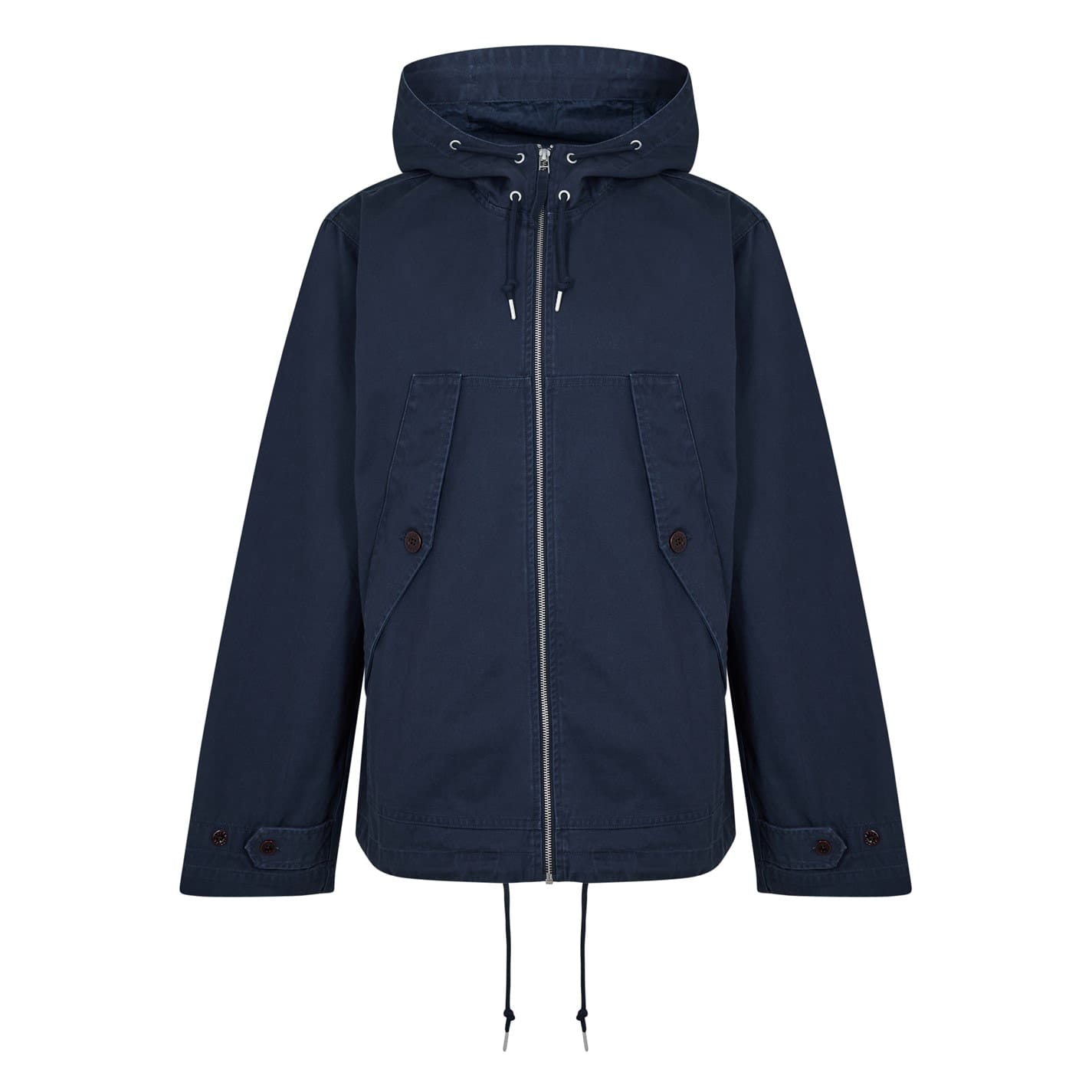 Blue Pretty Green Parka Jacket Get The Label