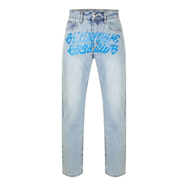 Cursive Logo Denim Jeans