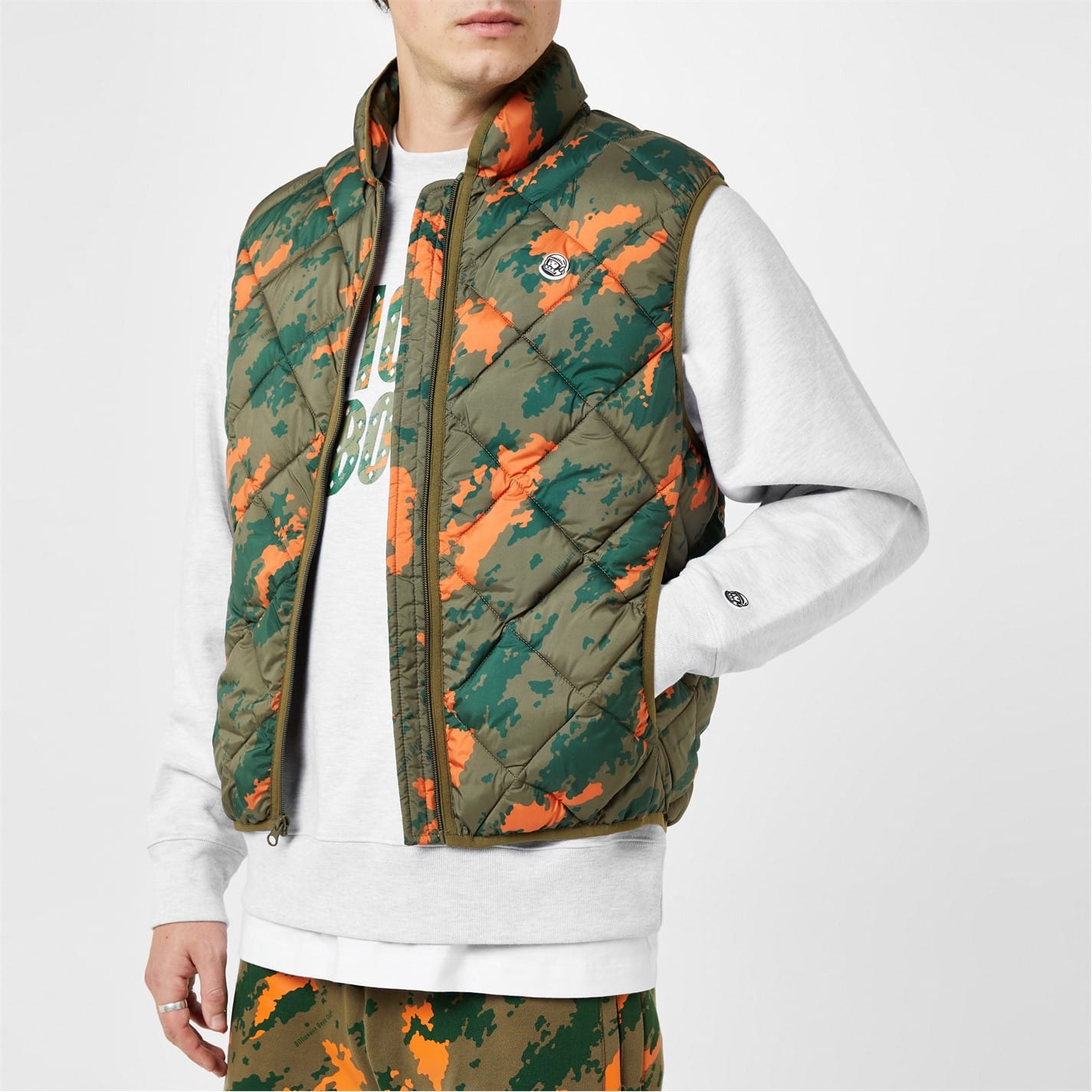 Green Billionaire Boys Club Camo Vest Get The Label