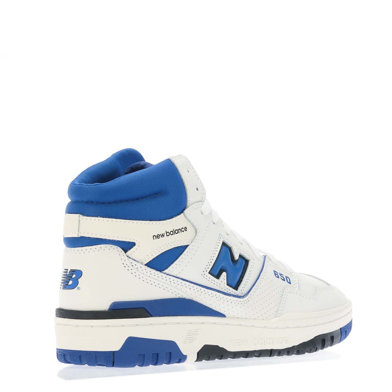 White blue New Balance Mens 650 Trainers Get The Label