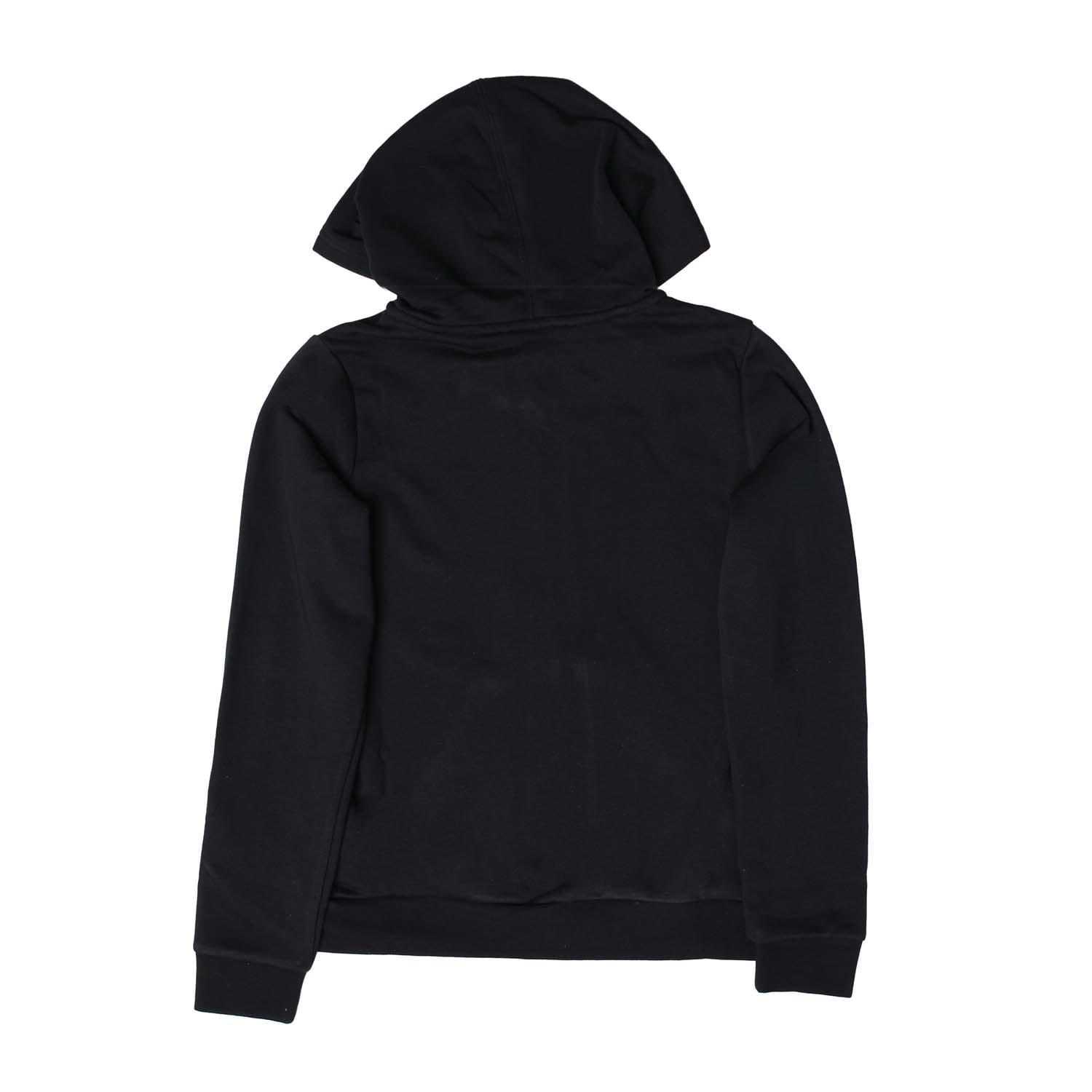 Black adidas Juniors Girls Full Zip Hoodie Get The Label