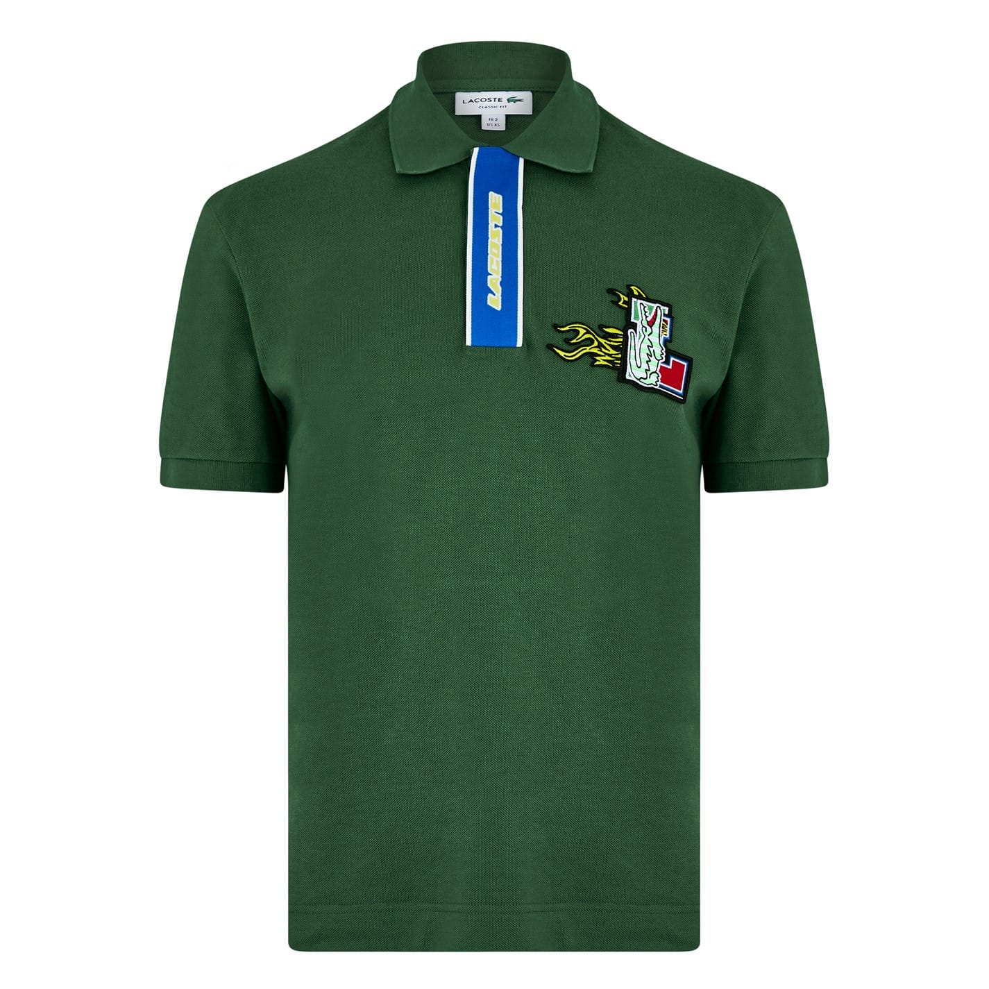 Lacoste Polo Regular Fit Short Sleeve Shirt in Green