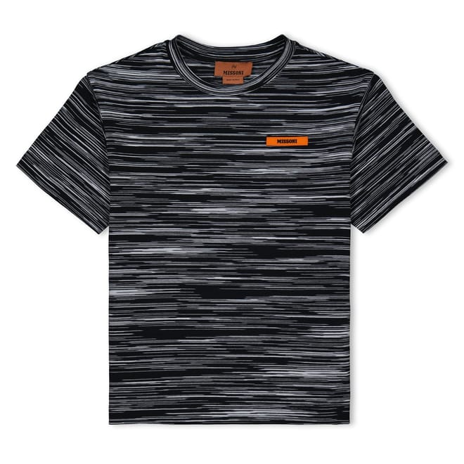 Zigzag Cotton T-Shirt Juniors