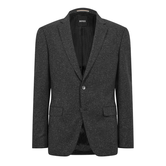 Notched Neck Long Suit Jacket