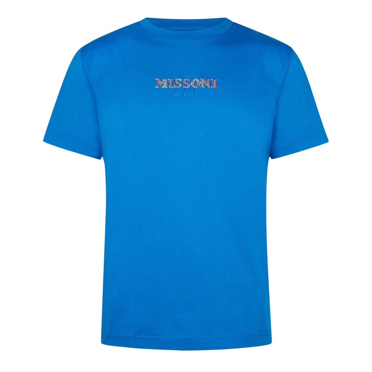 Tシャツ・カットソー MISSONI Men T-shirt Blue US25SL02BK043Z S72JF Missoni T-shirt for Men SS25 | GIGLIO.COM