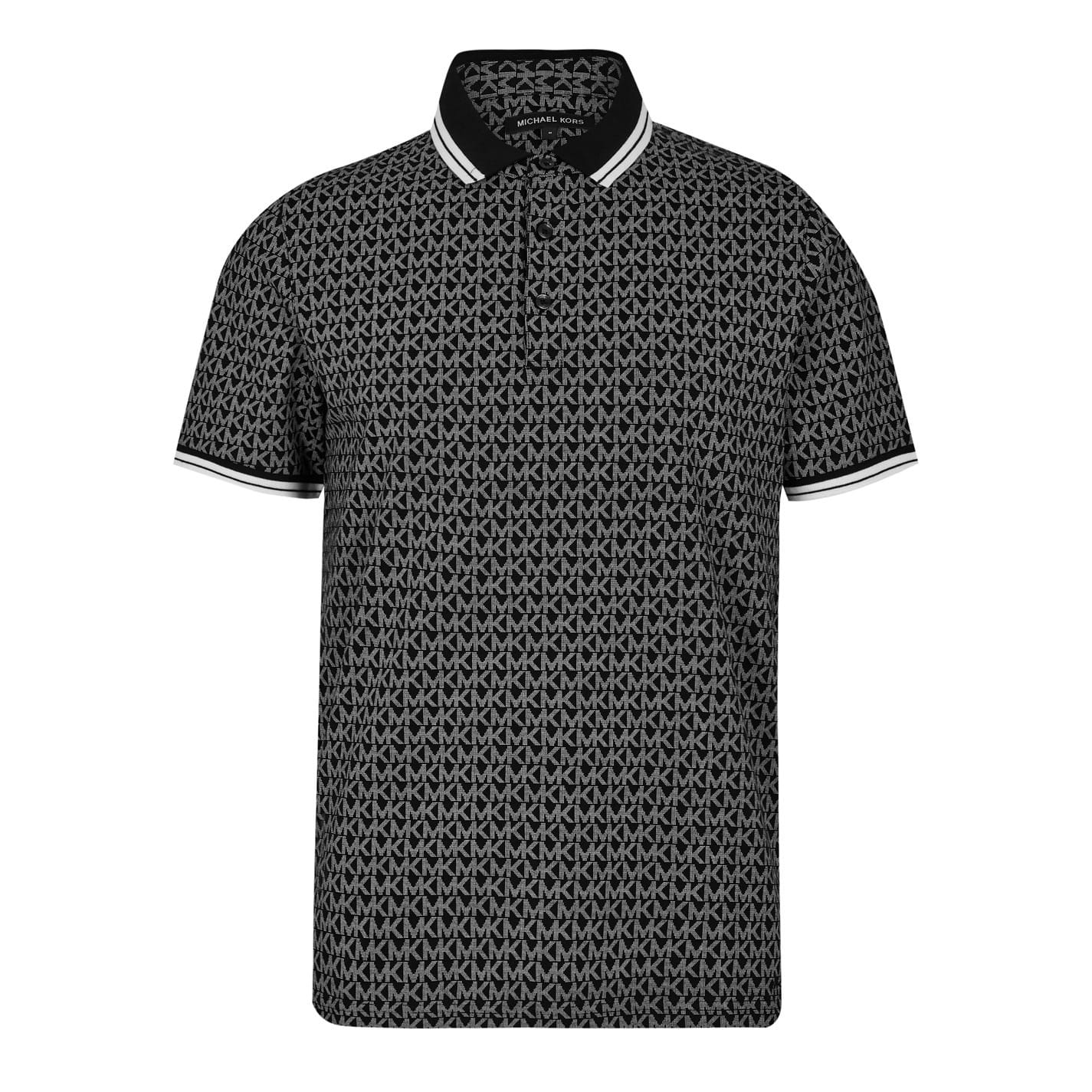 Michael kors black polo shirt online