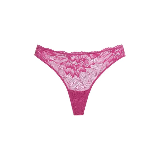 Comfort Lotus Floral Thong