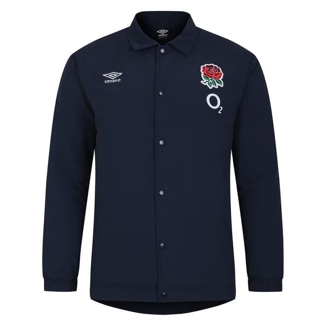 England Rugby Coach Jacket 2023 2024 Adults