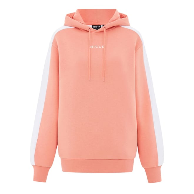 Womens Adra Hoodie   Apricot  White