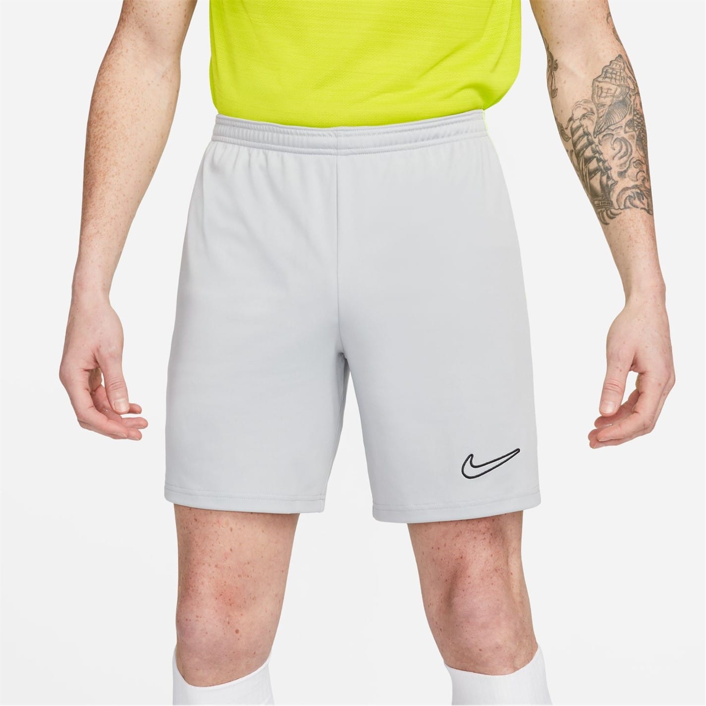 Grey Nike Mens Dri Fit Academy Football Shorts Get The Label