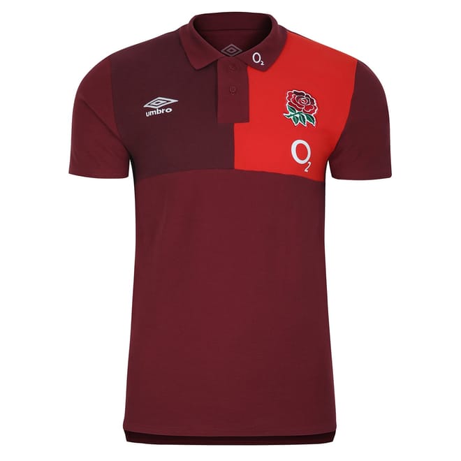 England Rugby Cvc Polo Shirt 2023 Adults